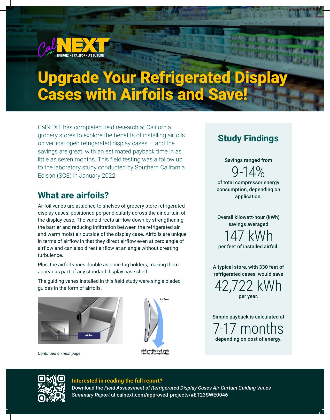 CalNEXT Aerofoil field study — page 1